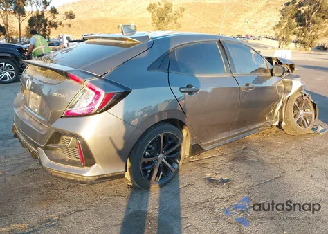 2020 Honda Civic Sport из США, поврежденный, VIN SHHFK7H45LU418580